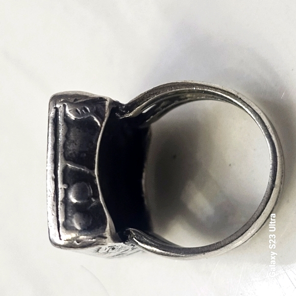 Silpada Leaf Motif Ring HTF Size 5 - Picture 4 of 6